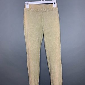 Green dress pants